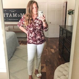 Floral blouse